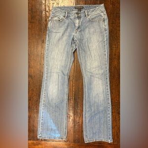 Vintage Banana Republic Ladies Faded Blue Bootcut Jeans